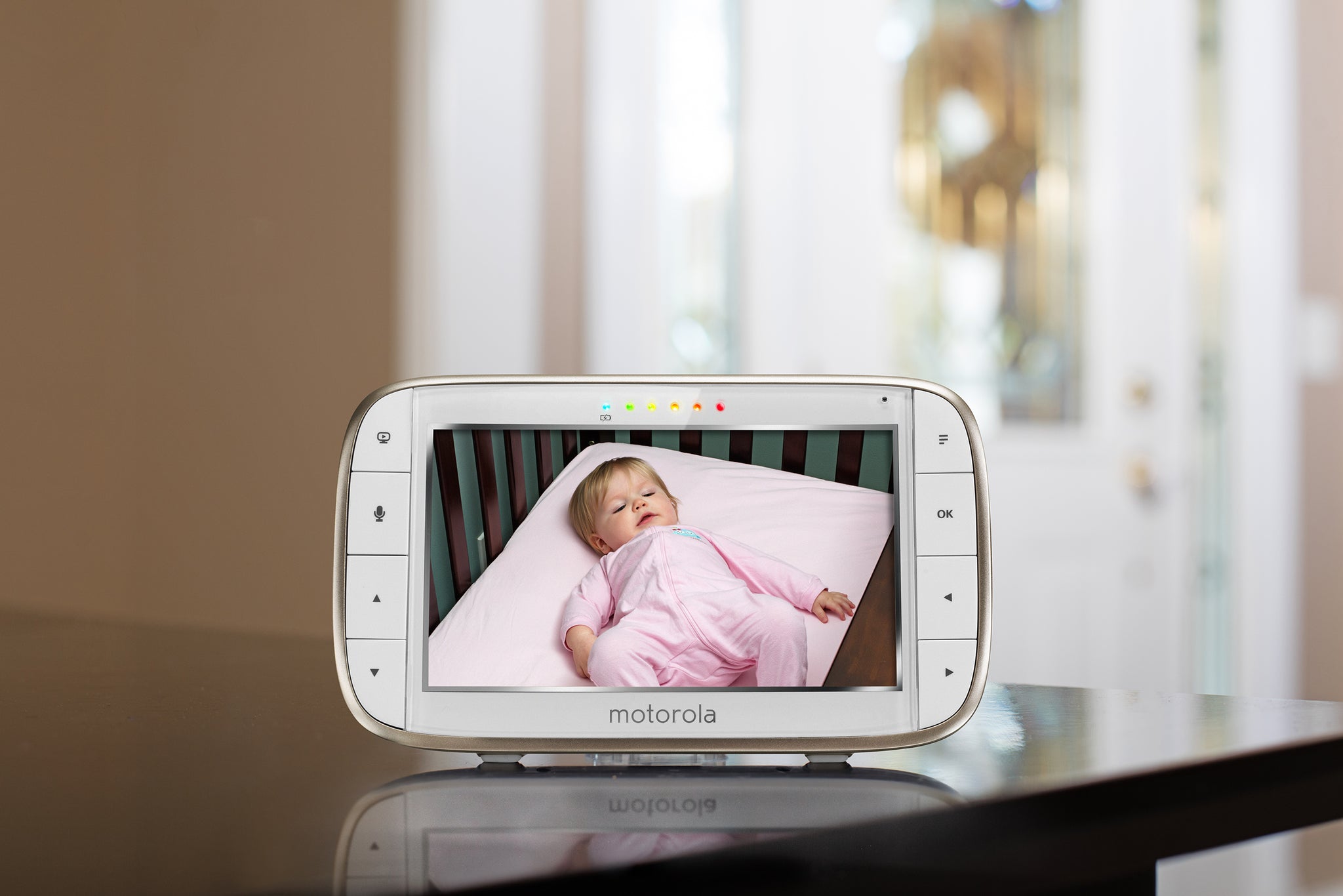 Monitores De Video Wi Fi Bebé Motorola Mbp 855 Twin
