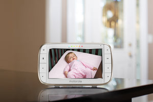 Monitores De Video Wi Fi Bebé Motorola Mbp 855 Twin